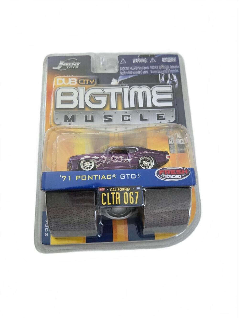 Jada Toys Dub City Bigtime Muscle '71 Pontiac GTO 1:64 Scale (2006 Wave 6)